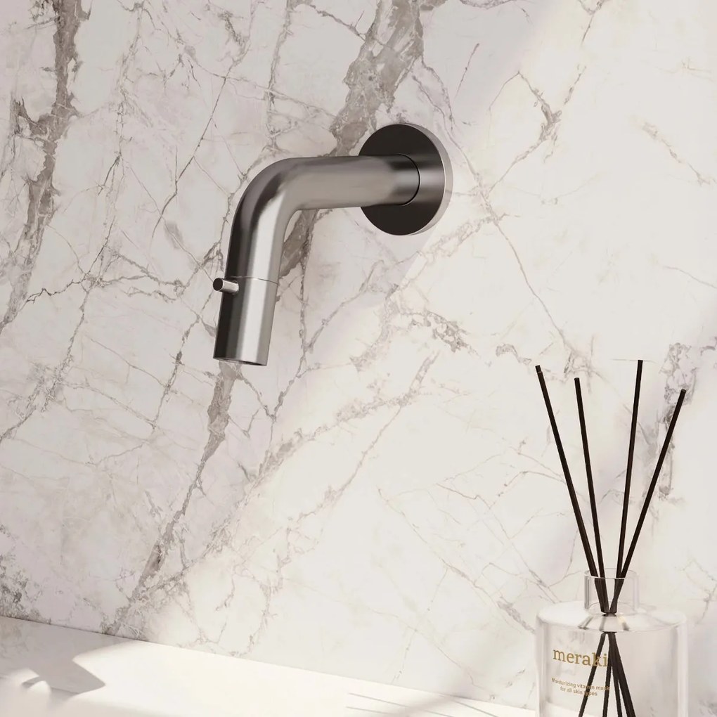 Brauer Brushed Edition inbouw fonteinkraan RVS geborsteld PVD