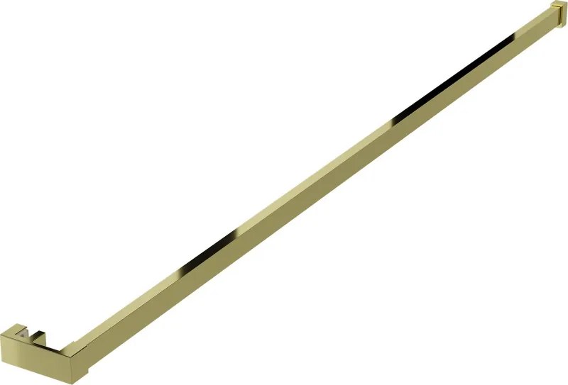 Mexen handdoekenreling voor douchewand, goud - 800-06-50