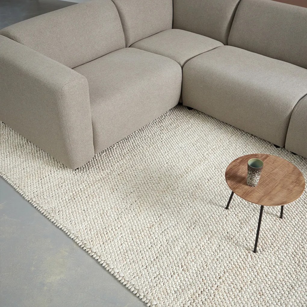 Hoekbank Links Taupe