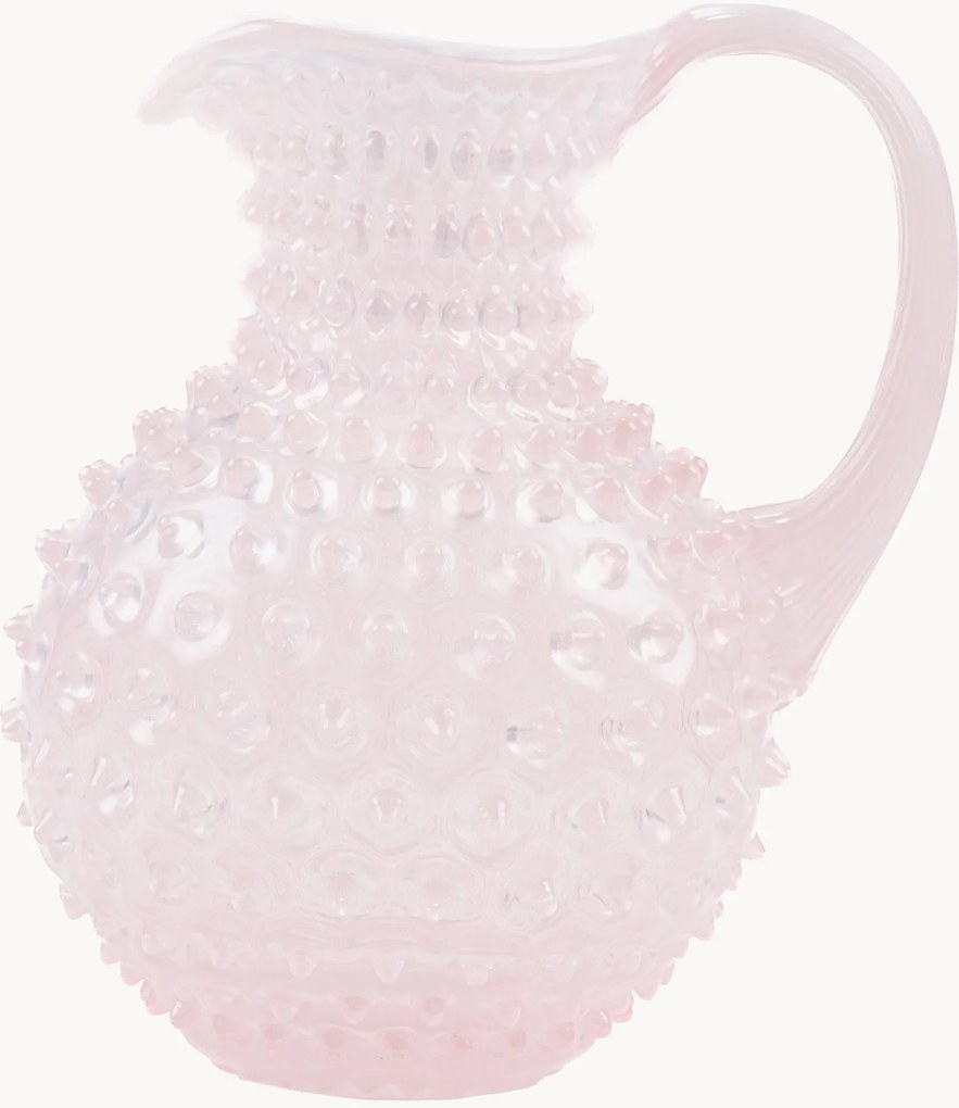 Mondgeblazen karaf Hobnail