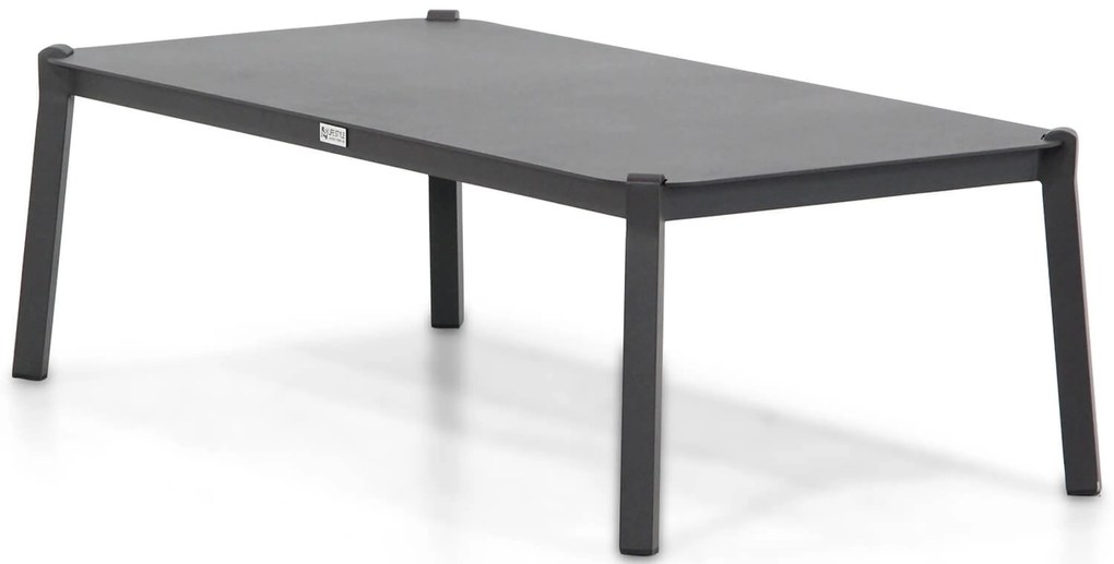 Hoek loungeset 5 personen Aluminium/wicker Taupe Coco Nathan/Rimini
