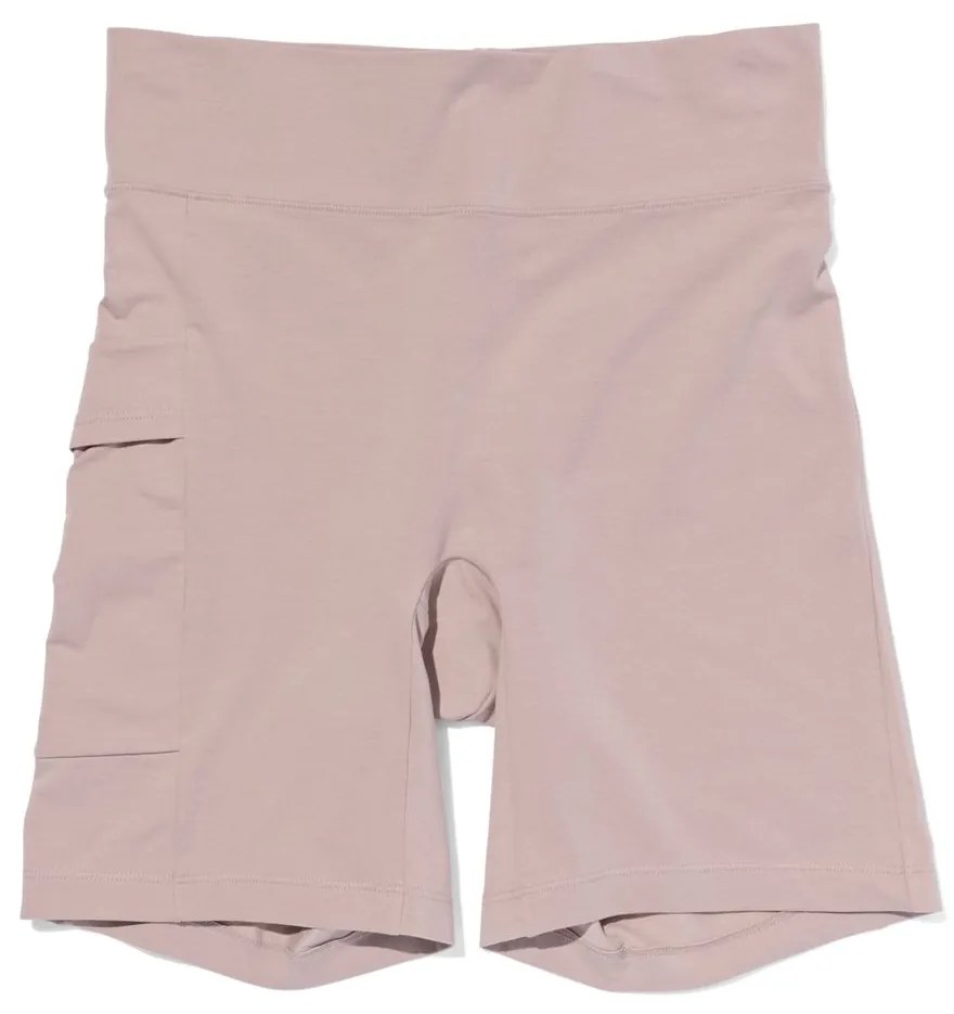 HEMA Damesbiker Real Lasting Cotton Beige (beige)