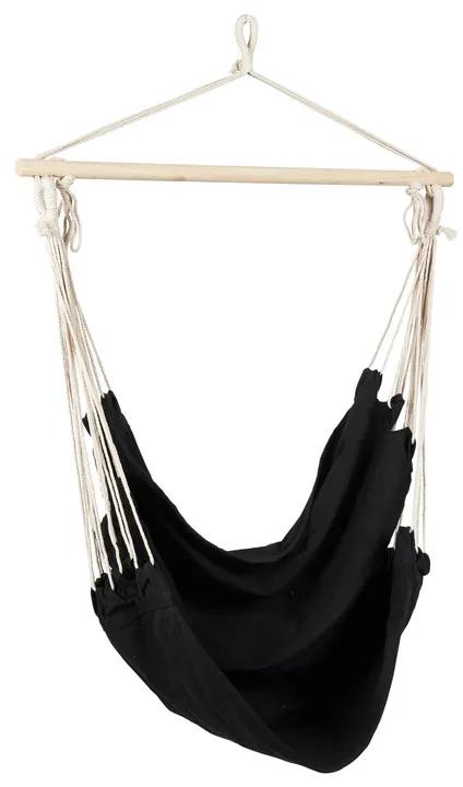 Hangstoel aan stok - zwart - 90x100x100 cm
