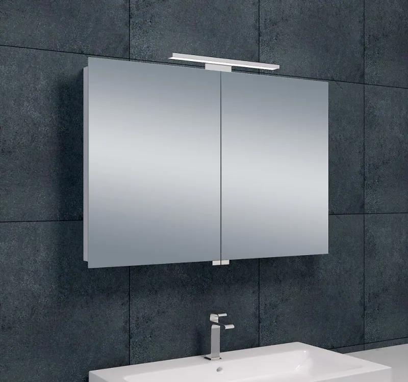 Luxe spiegelkast met LED-verlichting 90x60 cm