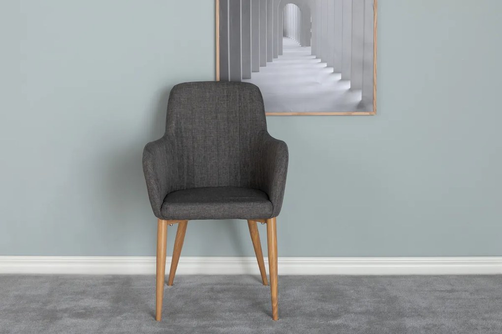 Jörn Eetkamerstoel - Rob - Donkergrijs - Jörn