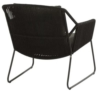 4 Seasons Outdoor Accor Living Chair Antraciet  Loungestoel    antraciet weerbestendig