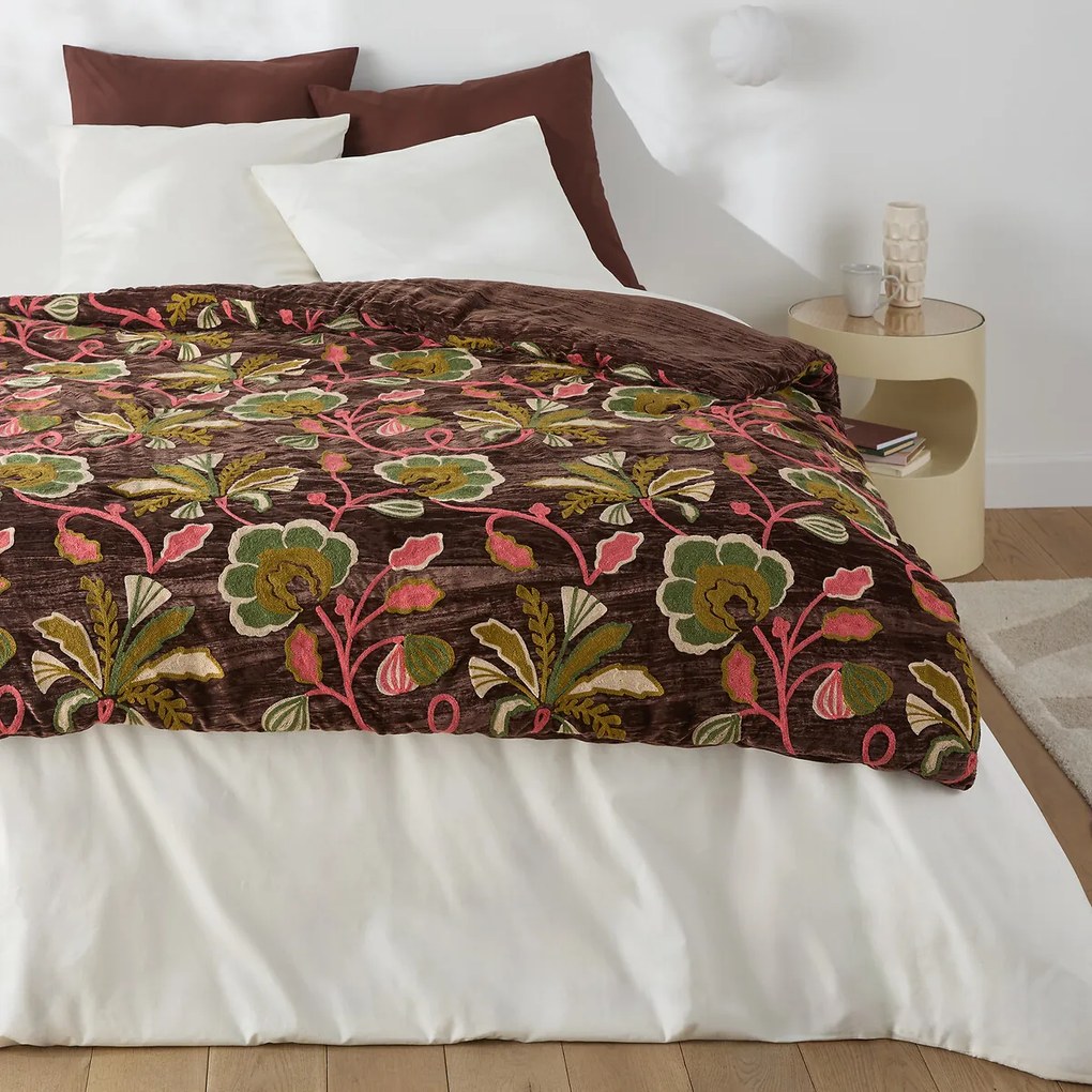 Gewatteerd dekbed in fluweel, Sidonie