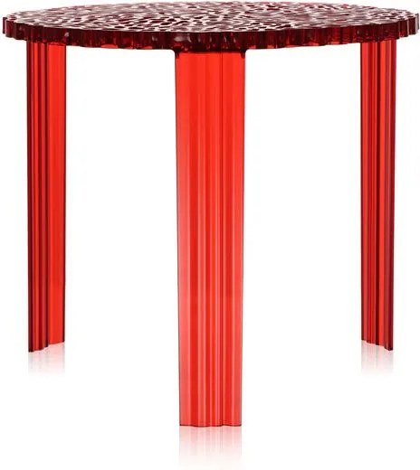 Kartell T-Table salontafel rood large