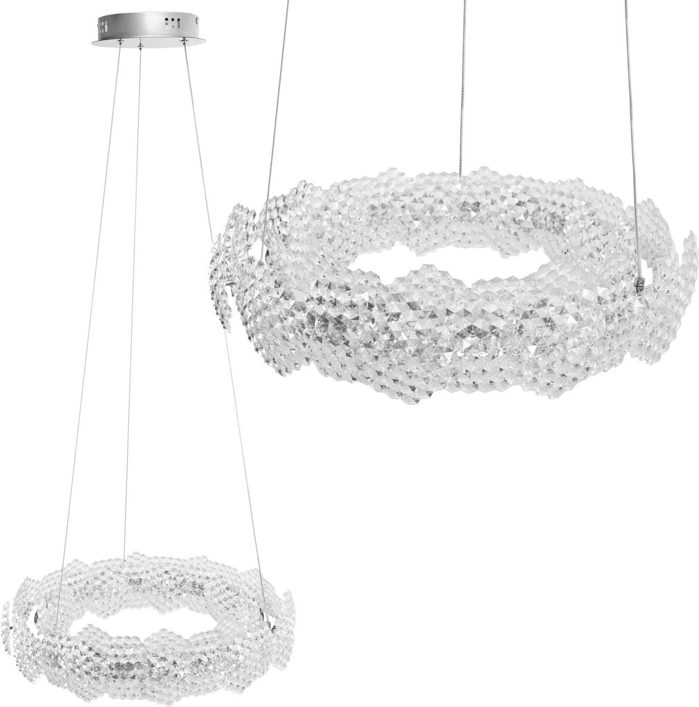 LED lamp MS016-CP Chrome 47cm