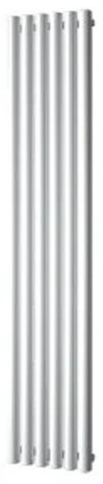 Plieger Trento designradiator verticaal met middenaansluiting 1800x350mm 814W wit(RAL9016) 7250019