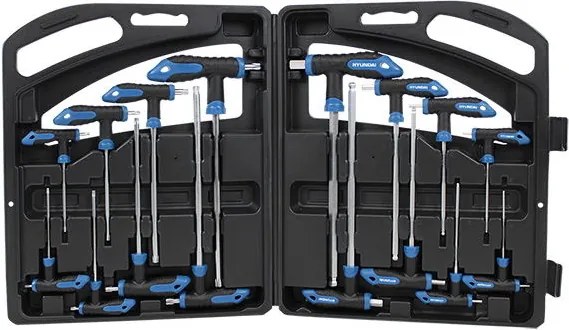 Hyundai T-greep sleutelset 16-delig