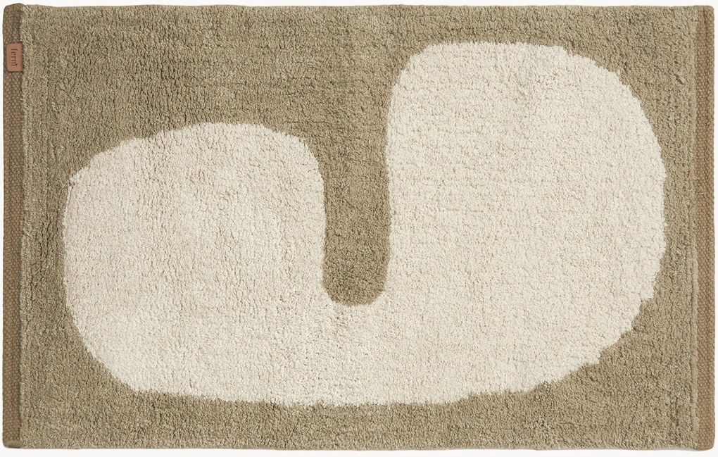 Wasbaar badmat Lay van biokatoen