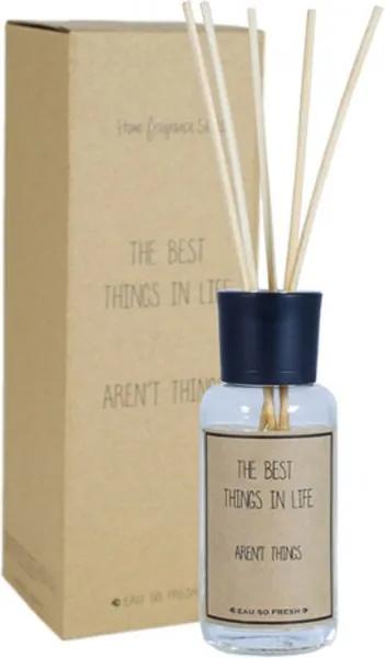 My Flame Lifestyle reed diffuser transparant the best things in life