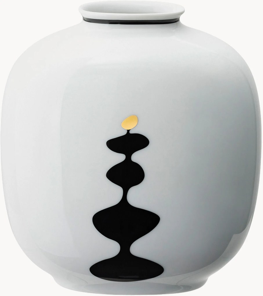 Porseleinen vaas Home, H 20 cm
