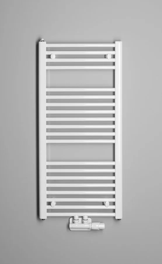 Aqualine Direct badkamer handdoek radiator 45x96cm wit 447Watt