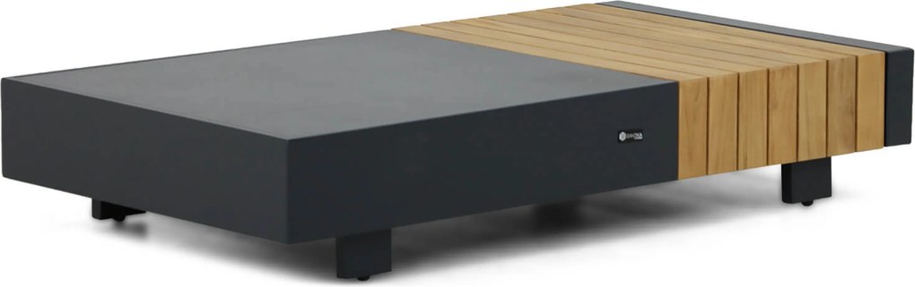 Hoek loungeset 6 personen Aluminium Grijs  Santika Furniture Santika