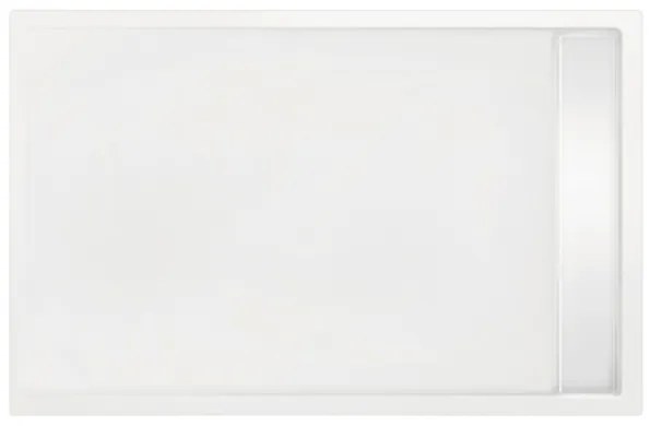 Xenz Easy Tray douchevloer - 110x80x5 - Acryl - wit 6953-01