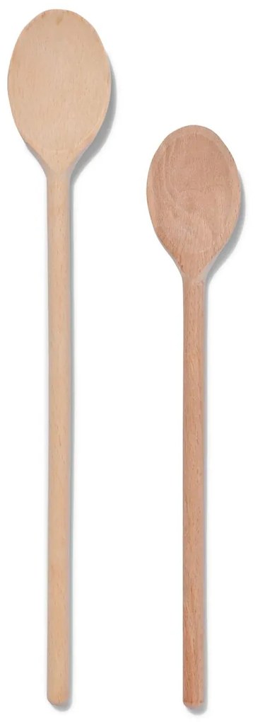 HEMA Lepels Hout - 2 Stuks (hout)