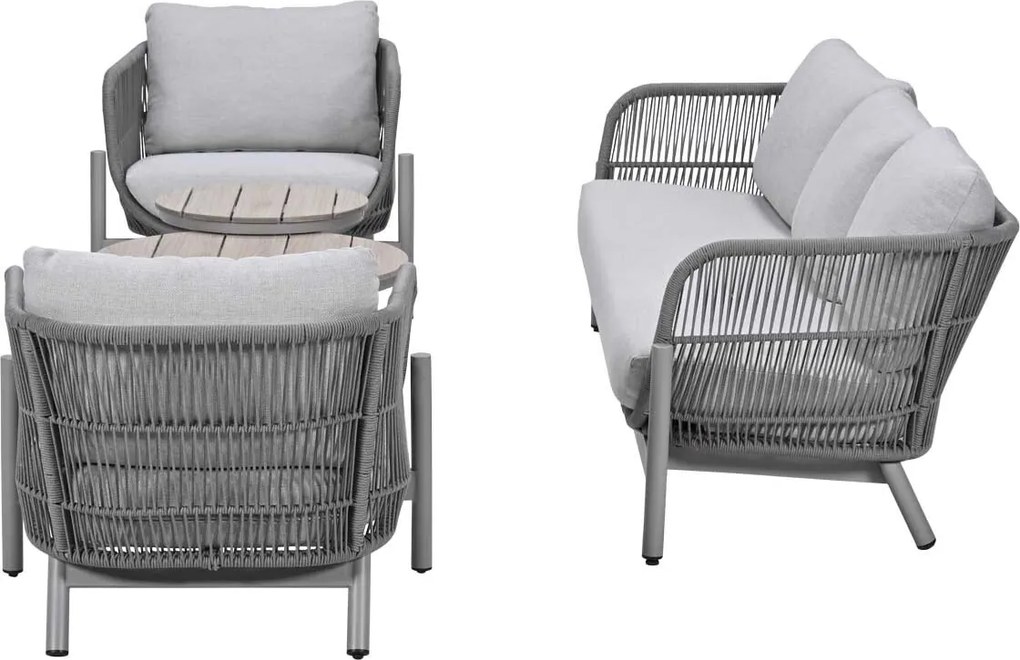 Garden Impressions Luzia loungeset 5-delig - taupe