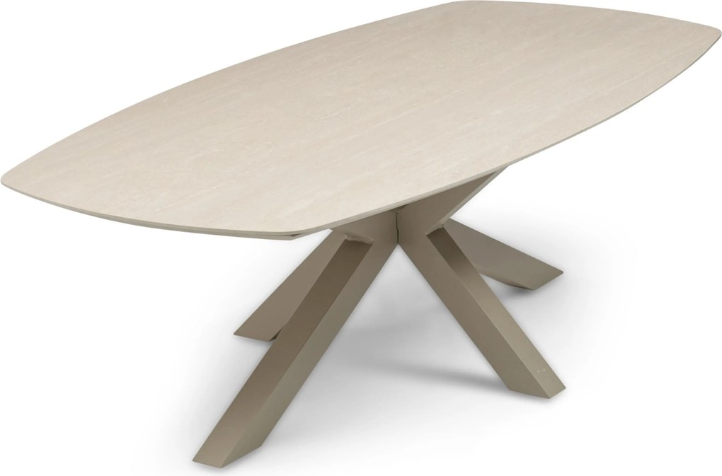 Dining Tuintafel rechthoekig 240 x 120 cm Zand/Beige Voyage