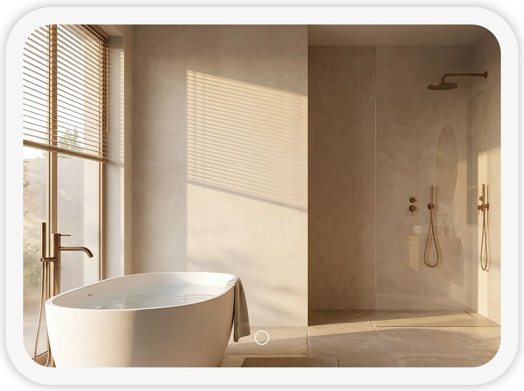 LED Spiegel 80x60cm TOP-3