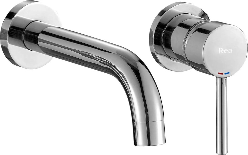Inbouw wastafelkraan Rea Lungo Chrom + BOX
