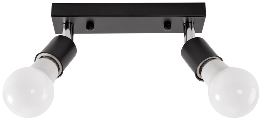 Plafondlamp Spotlight Plafon Zwart APP696-2C