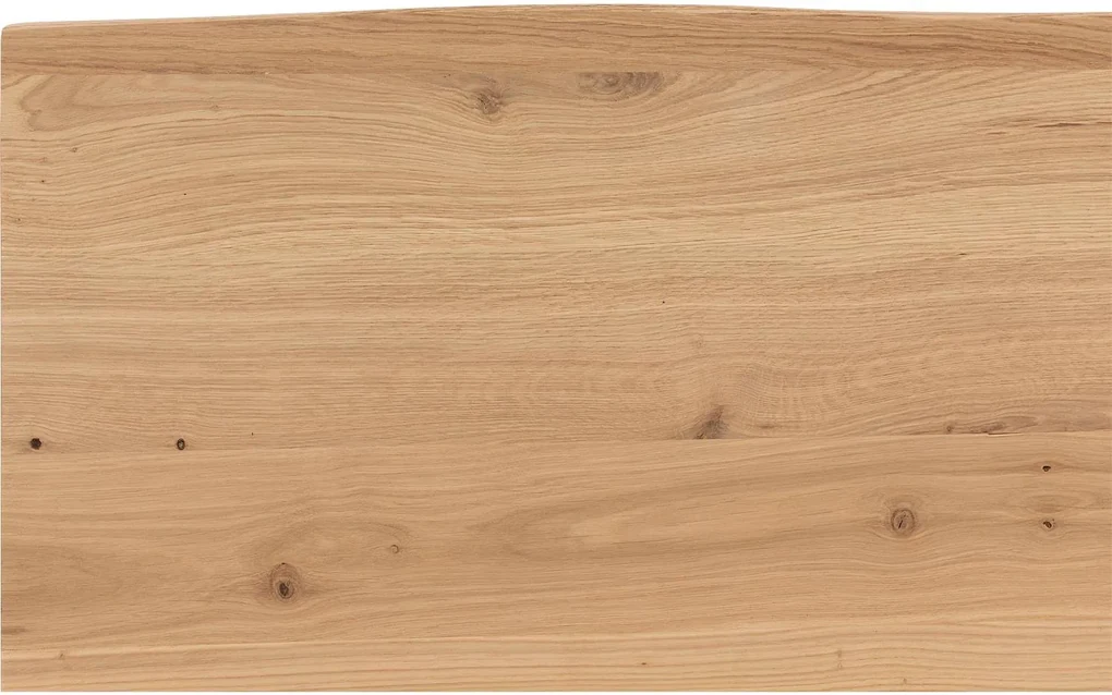 Goossens Eettafel Blade, Boomstamblad 180 x 90 cm 5 cm dik