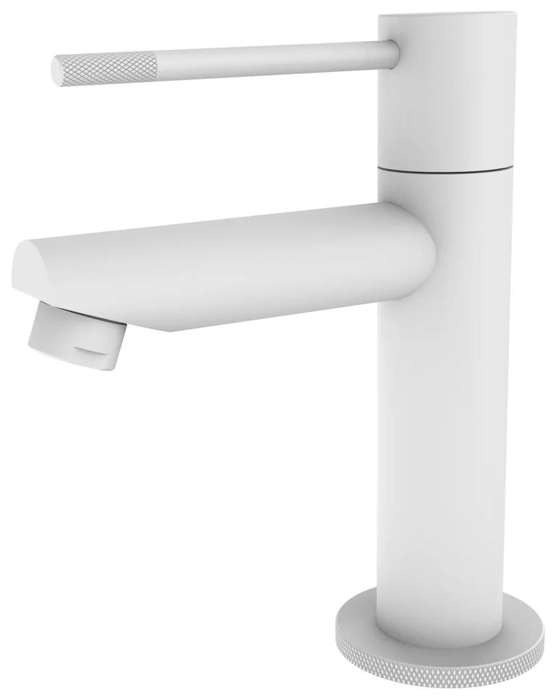 Toiletkraan Best Design White-Ribera Uitloop Recht 14 cm 1-hendel Mat Wit
