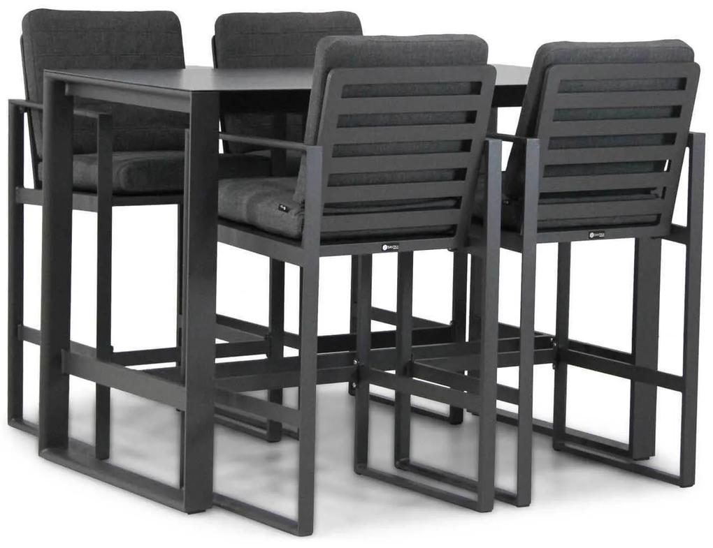 Barset  Aluminium Grijs 4 personen Santika Furniture Zaga/Soray