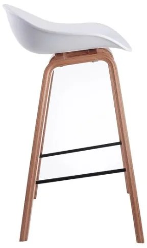 House of Rebels Barkruk - Romeo - 65 cm - Wit - Hout - Set van 2 - House of Rebels