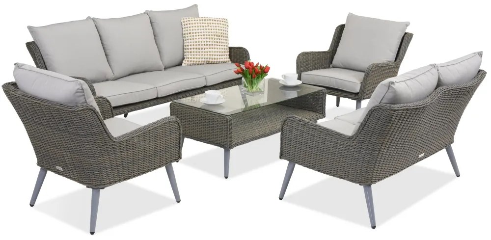 Bilbao Coffee 7 Garden Point tuinmeubelen grijs