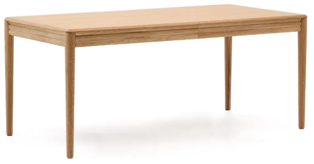 Kave Home Lenon Uitschuifbare Eettafel Eikenhout 160/240 Cm