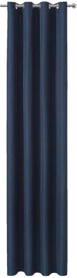 Gordijn Levi - donkerblauw - 250x140 cm (1 stuk) - Leen Bakker