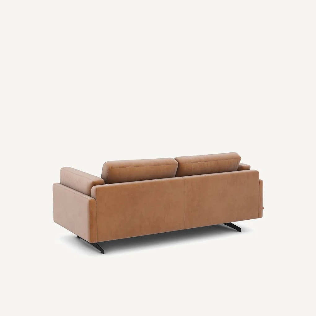 Bank in fluweel, 2-zit, César