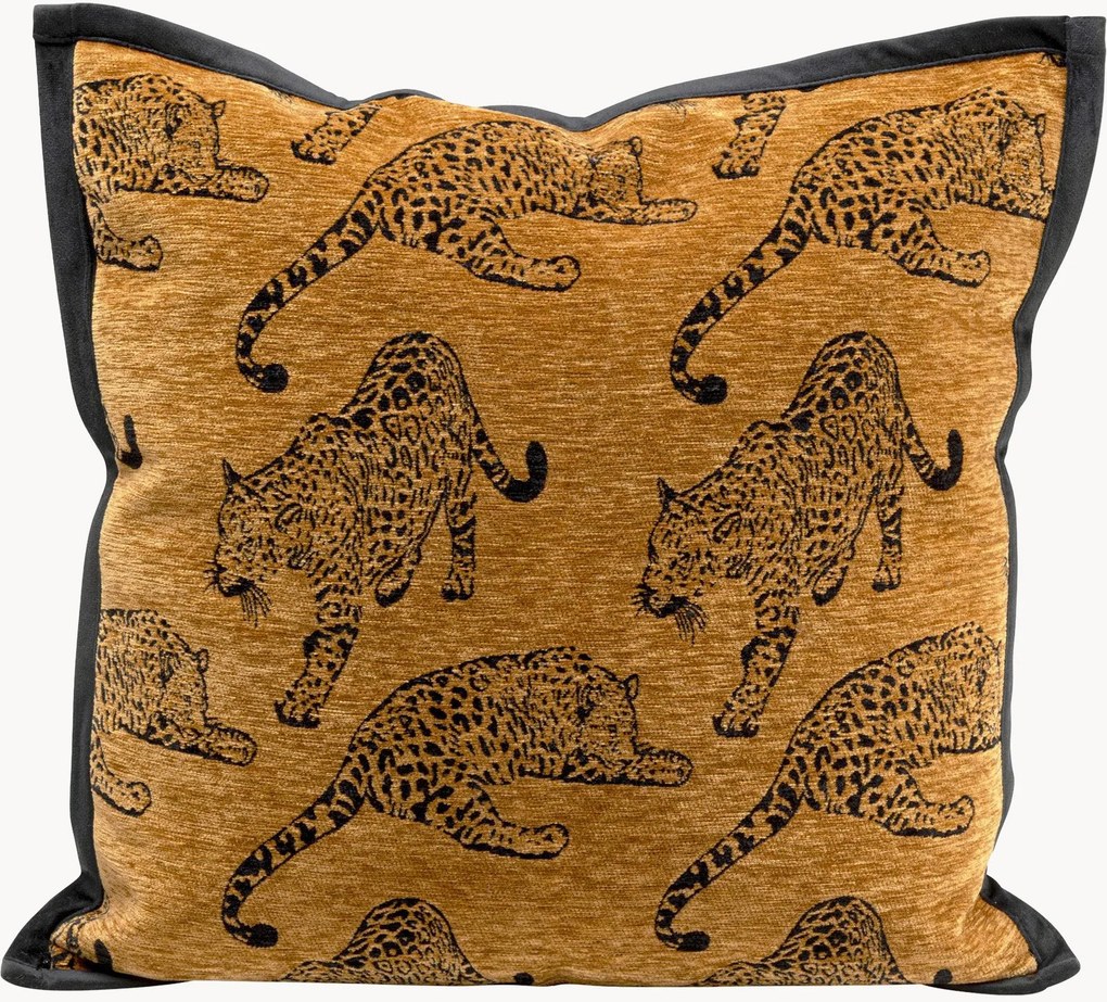 Chenille kussen Tiger