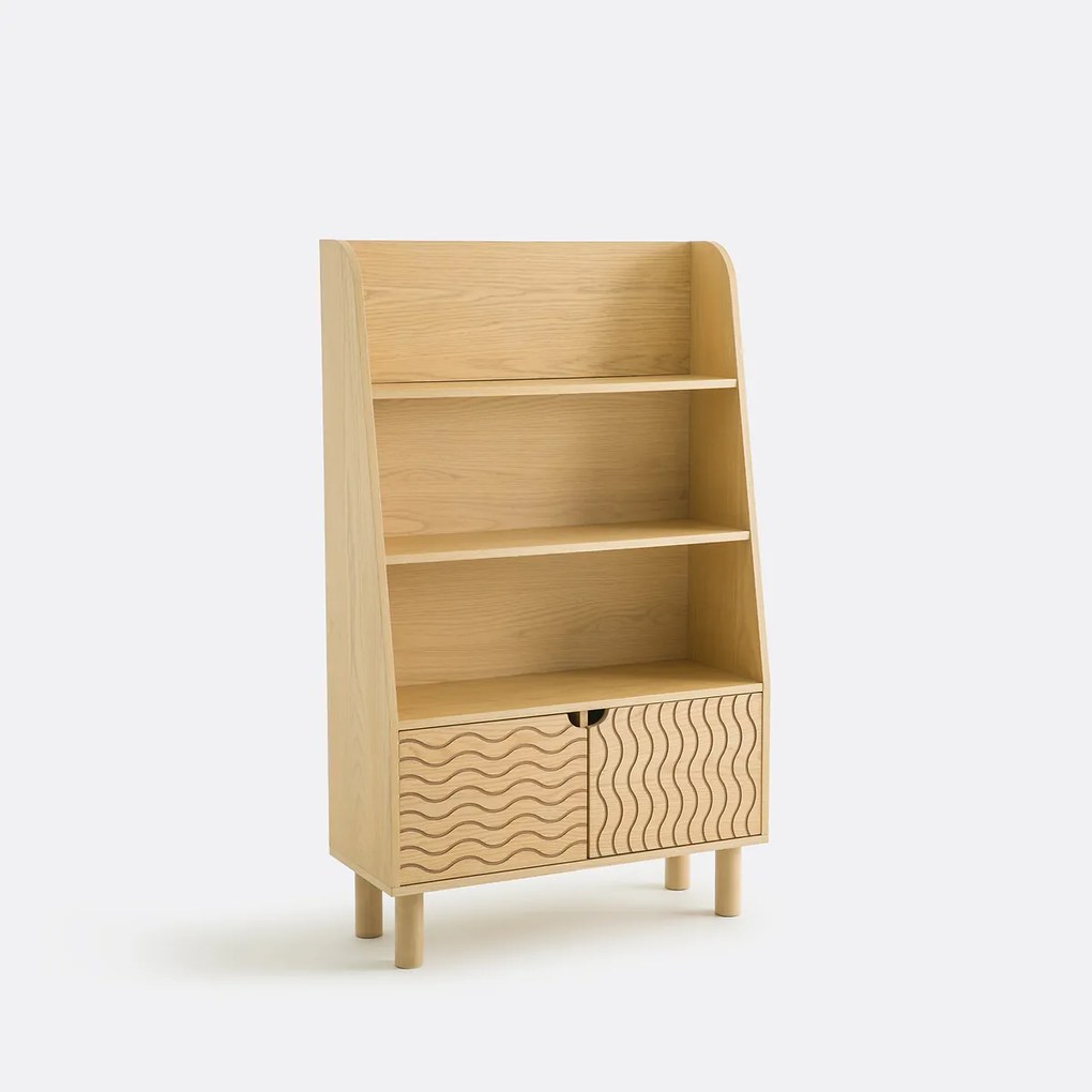 Wandmeubel/boekenkast, Wave