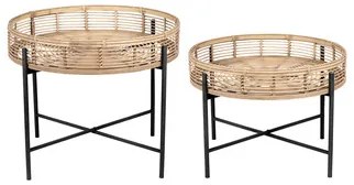 Lage tafels Beige Sema  BOLA x2
