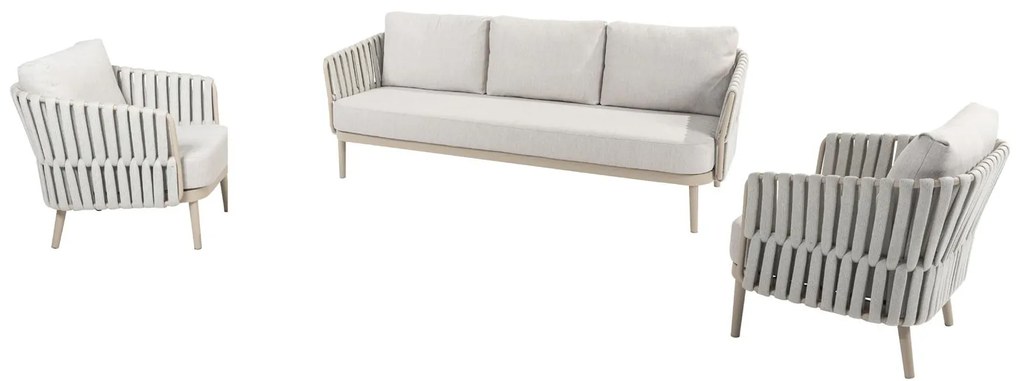 Taste by 4 Seasons Eva loungeset latte SALE  Loungeset    beige weerbestendig