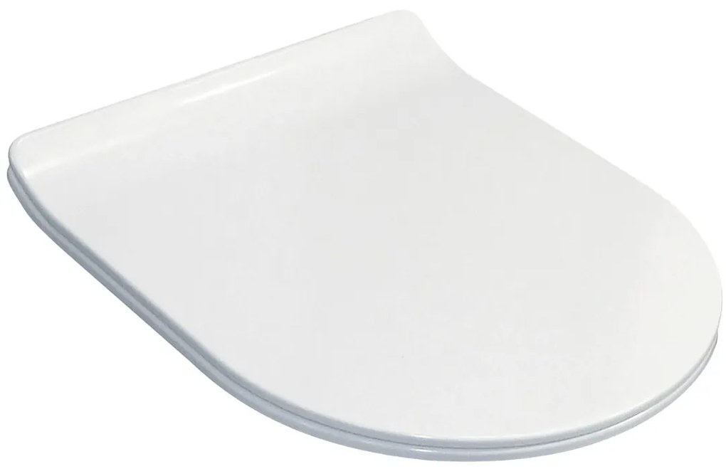 Kerra Makalu softclose toiletzitting met quick release wit glans