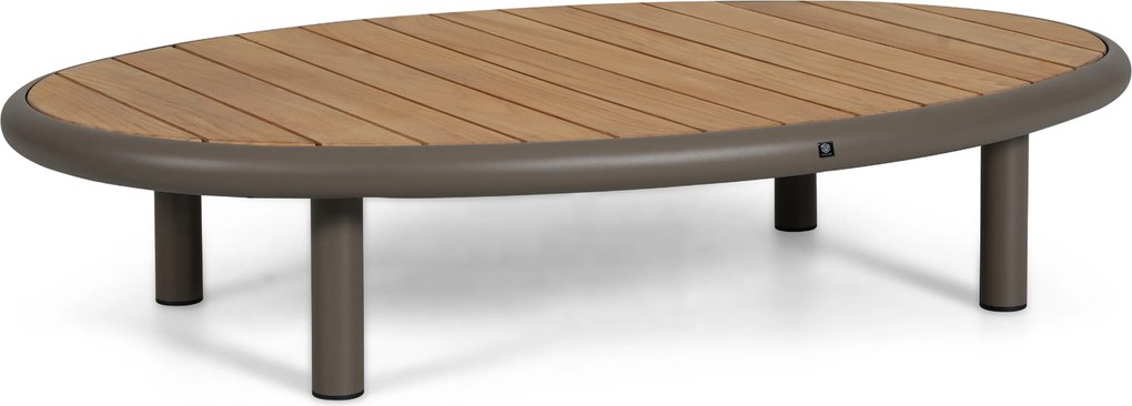 Stoel en Bank Loungeset 5 personen Aluminium Taupe  Santika Furniture Santika