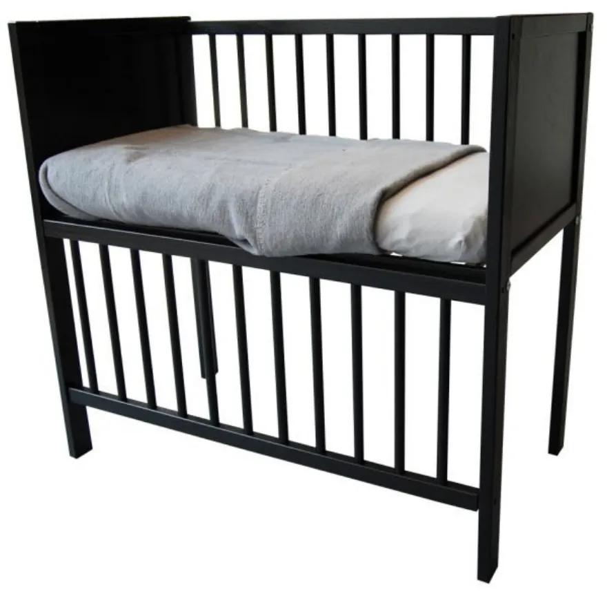 Wieg / Co-sleeper Bedside 40x80 Black