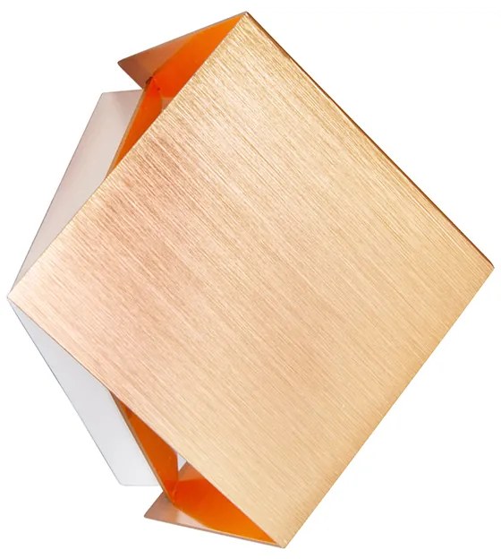 Moderne wandlamp koper - Cube Design, Modern G9 kubus / vierkant Binnenverlichting Lamp