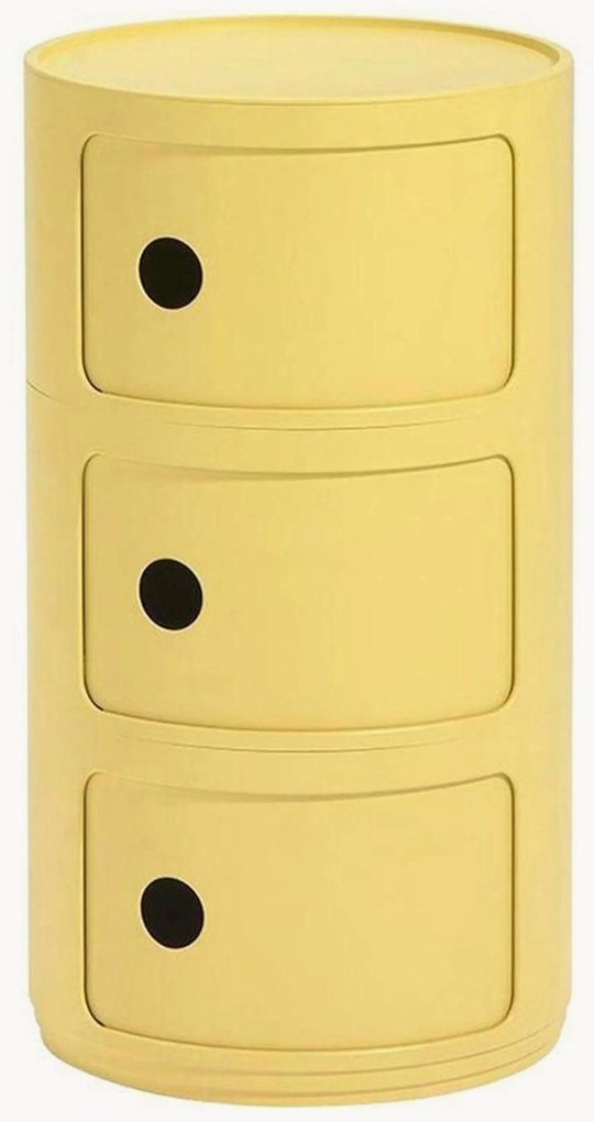 Design container Componibili, 3 modules, H 59 cm