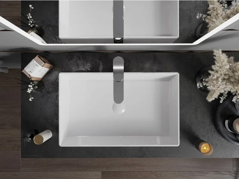Mexen Goya opbouw wastafel 60 x 37 cm, wit - 22186000