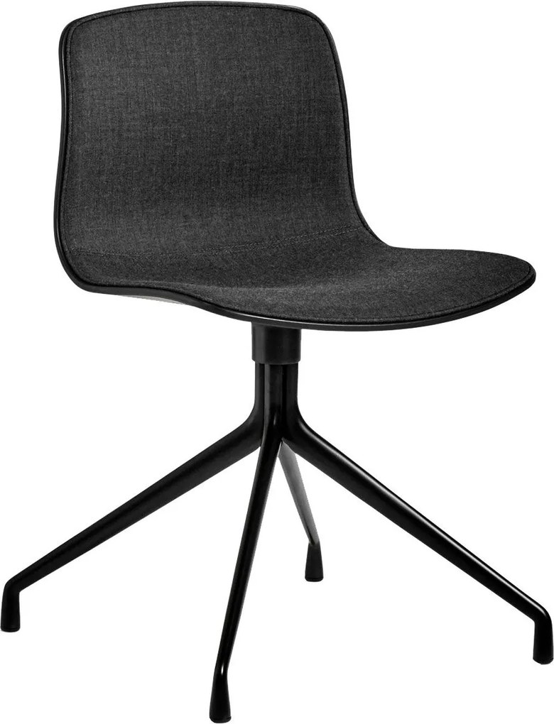 Hay About a Chair AAC10 gestoffeerde stoel onderstel zwart kuip Black Remix 173