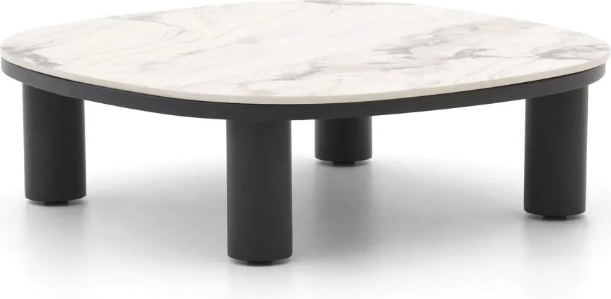 Loungetafel Bellagio  | Vierkant  | Tuintafel Sintered stone | 90x90cm | Kees Smit Tuinmeubelen
