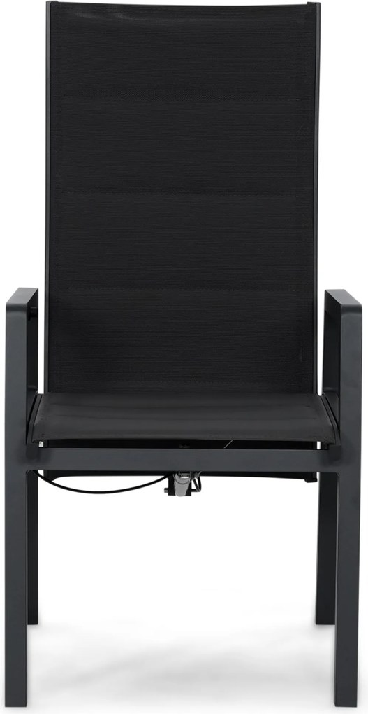 Tuinset 4 personen 909 cm Aluminium Grijs Lifestyle Garden Furniture Essence/Creta