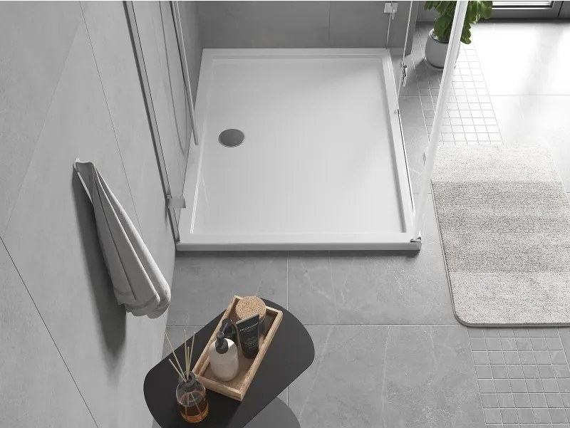 Mexen Flow rechthoekige douchebak slim 95 x 90 cm, wit glans - 46R109095