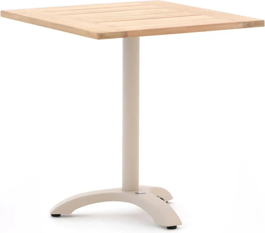 Tuin eettafel Bellagio  | Vierkant  | Tuintafel Teakhout | 70x70cm | 2 personen | Kees Smit Tuinmeubelen